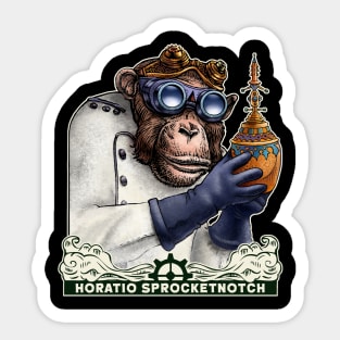 Horatio Sprocketnotch Sticker